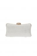 Pearl Silvery Evening Bag V253