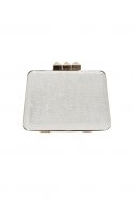 Pearl Silvery Evening Bag V252