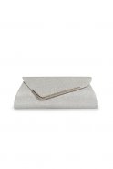 Lame Silvery Evening Bag V455