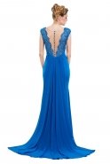 Long Sax Blue Evening Dress K4335420