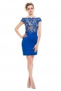 Short Sax Blue Evening Dress K4335408