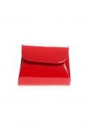 Red Leather Evening Bag V483