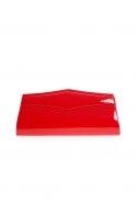 Red Leather Evening Bag V489