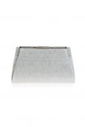 Lame Silvery Evening Bag V470