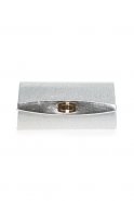 Lame Silvery Evening Bag V434