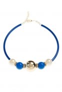 Sax Blue Necklace HL15-12
