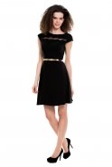 Short Black Evening Dress T2041