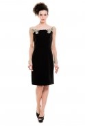 Short Black Evening Dress O7715