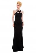 Long Black Evening Dress C3218