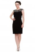 Short Black Evening Dress C2104