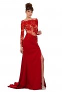 Long Red Evening Dress K4335172