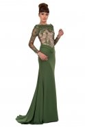 Long Green Evening Dress K4333147