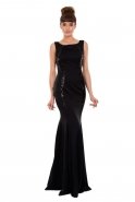 Long Black Evening Dress C3073