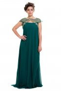 Long Green Evening Dress O7457
