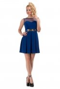 Sax Blue Night Dress A6962