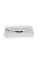 Lame Silvery Evening Bag V485