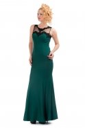 Long Emerald Green Evening Dress C6123