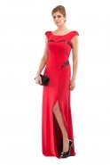 Long Red Evening Dress O1000