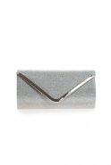 Lame Silvery Evening Bag V482