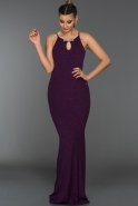 Long Purple Evening Dress AR36895