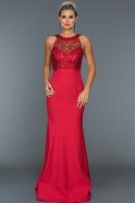 Long Red Evening Dress ABU126