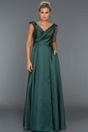 Long Emerald Green Evening Dress ABU003