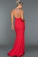 Long Red Evening Dress ABU218