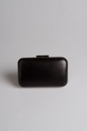 Black Leather Evening Handbags V270