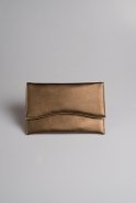 Copper Leather Evening Handbags V441