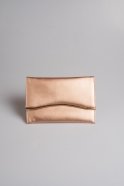 Salmon Leather Evening Handbags V441