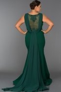 Long Emerald Green Plus Size Dress GG6881