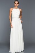 Long White Evening Dress AN2481