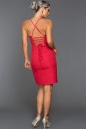 Short Red Evening Dress C8103