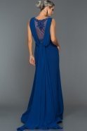 Long Sax Blue Evening Dress ABU348