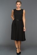 Short Black Evening Dress DS377
