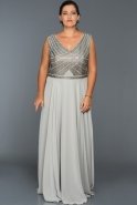 Long Grey Oversized Dress ABU228