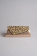 Gold Swarovski Portfolio Bags V421