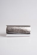 Silver Leather Portfolio Bags V477