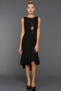 Short Black Evening Dress DS399