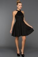 Short Black Evening Dress ES3652
