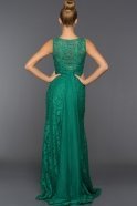 Long Green Evening Dress ABU132