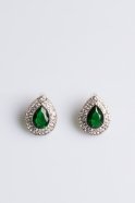 Emerald Green Earring UK011