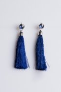 Sax Blue Earring UK018