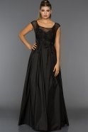 Long Black Evening Dress CR6047