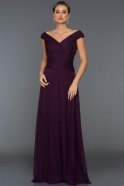 Violet Long Evening Dress ABU048