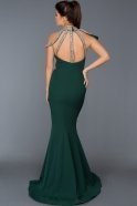 Long Emerald Green Evening Dress ABU218