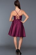 Short Purple Evening Dress GG5547