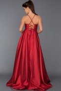 Long Red Evening Dress ABU349