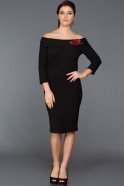 Short Black Invitation Dress SS30375
