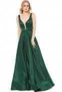Long Emerald Green Evening Dress ABU145